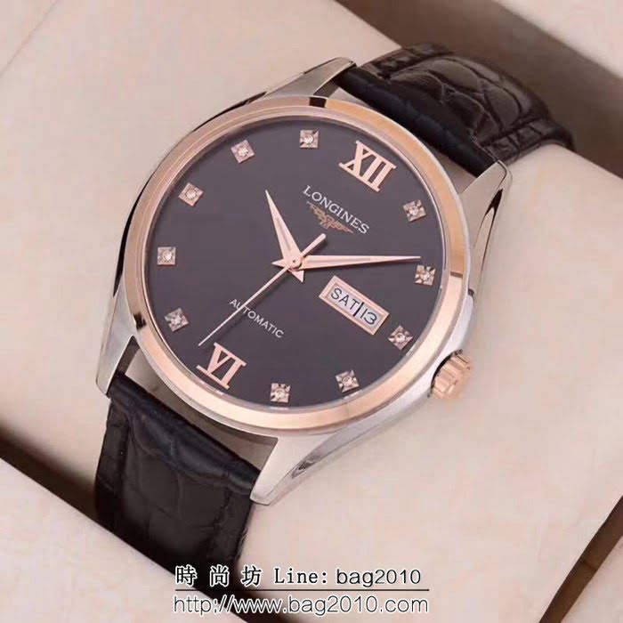 LONGINES浪琴 全自動機械 精品男士腕表 WSS0524
